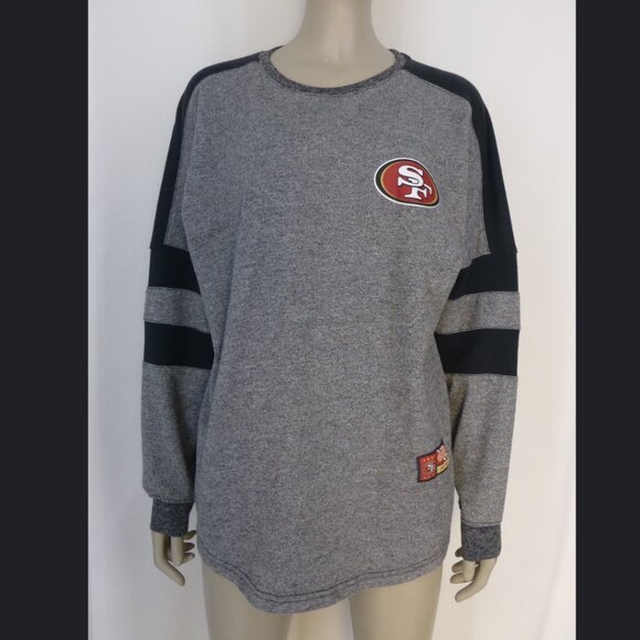 San Francisco 49ers Team Apparel Long Sleeve Sweatshirt (Size M) - Picture 2 of 13